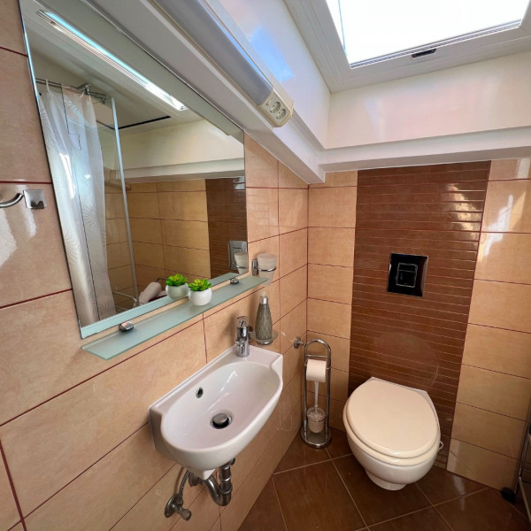 Bathroom / WC, MARIS, Aurelis Apartments near the sea and the center of Poreč, Istria, Croatia Poreč